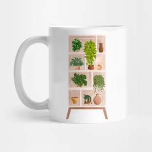 Shelf with plants 4 Mug